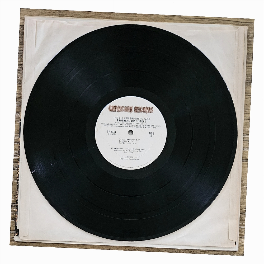 THE ALLMAN BROTHERS BAND•Brothers And Sisters•1973 US (#CP 0111) Pitman Press MP - Picture 4 of 11